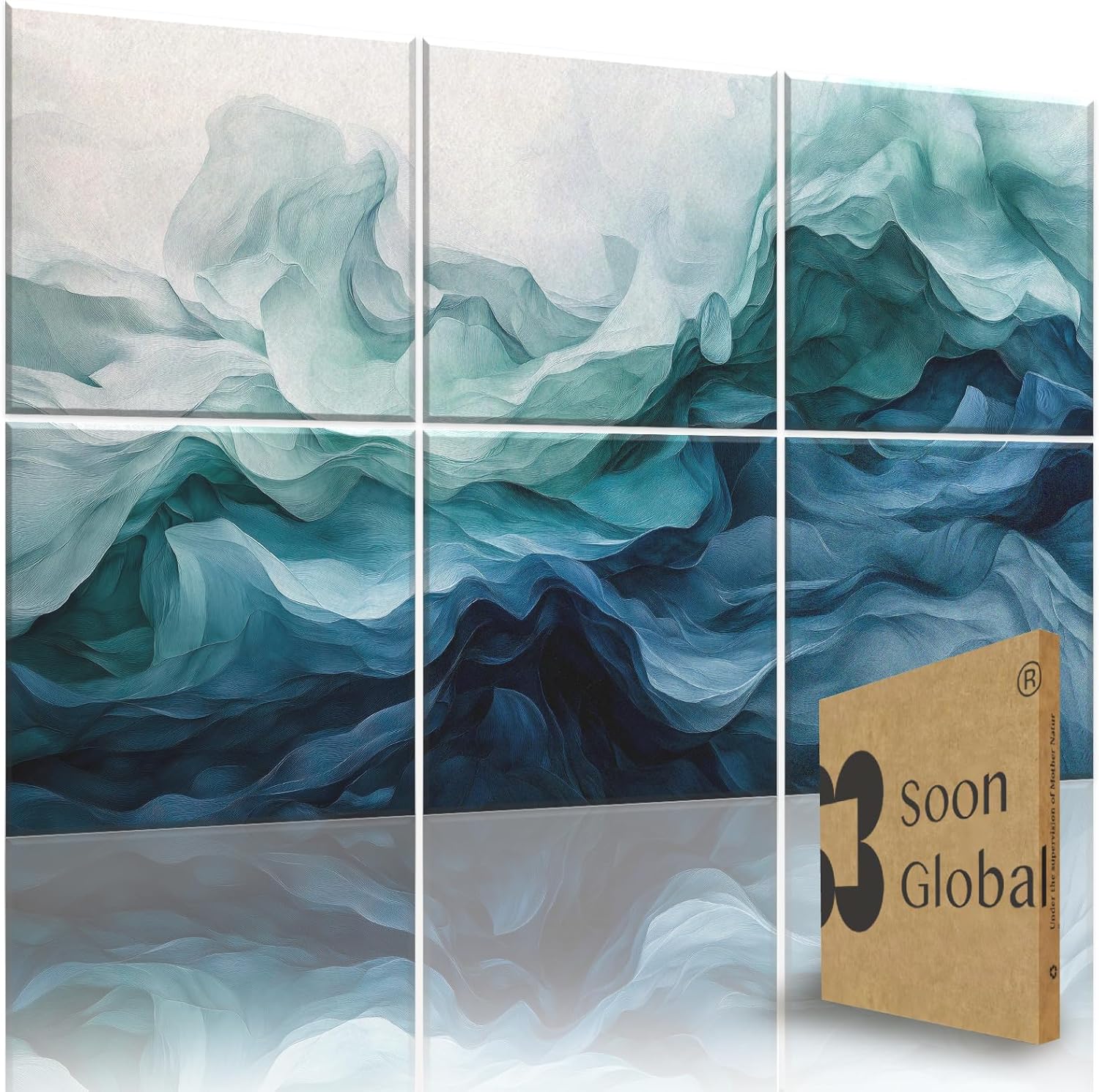 Acoustical Wall Panels, 72 X 48 Inches Art Acoustic Panels